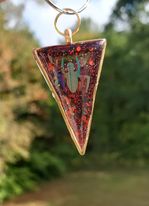 Spider Necklace - Red