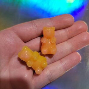 Tequila Sunrise Gummy Bear Croc Charms