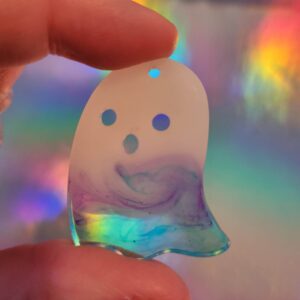 Tricolored Mini Ghosty Boy Earrings