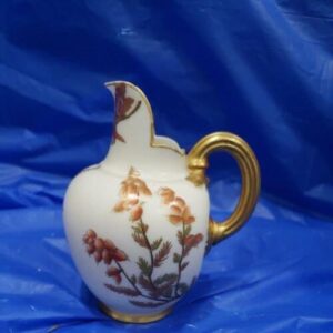 Royal worcester porcelain pitcher