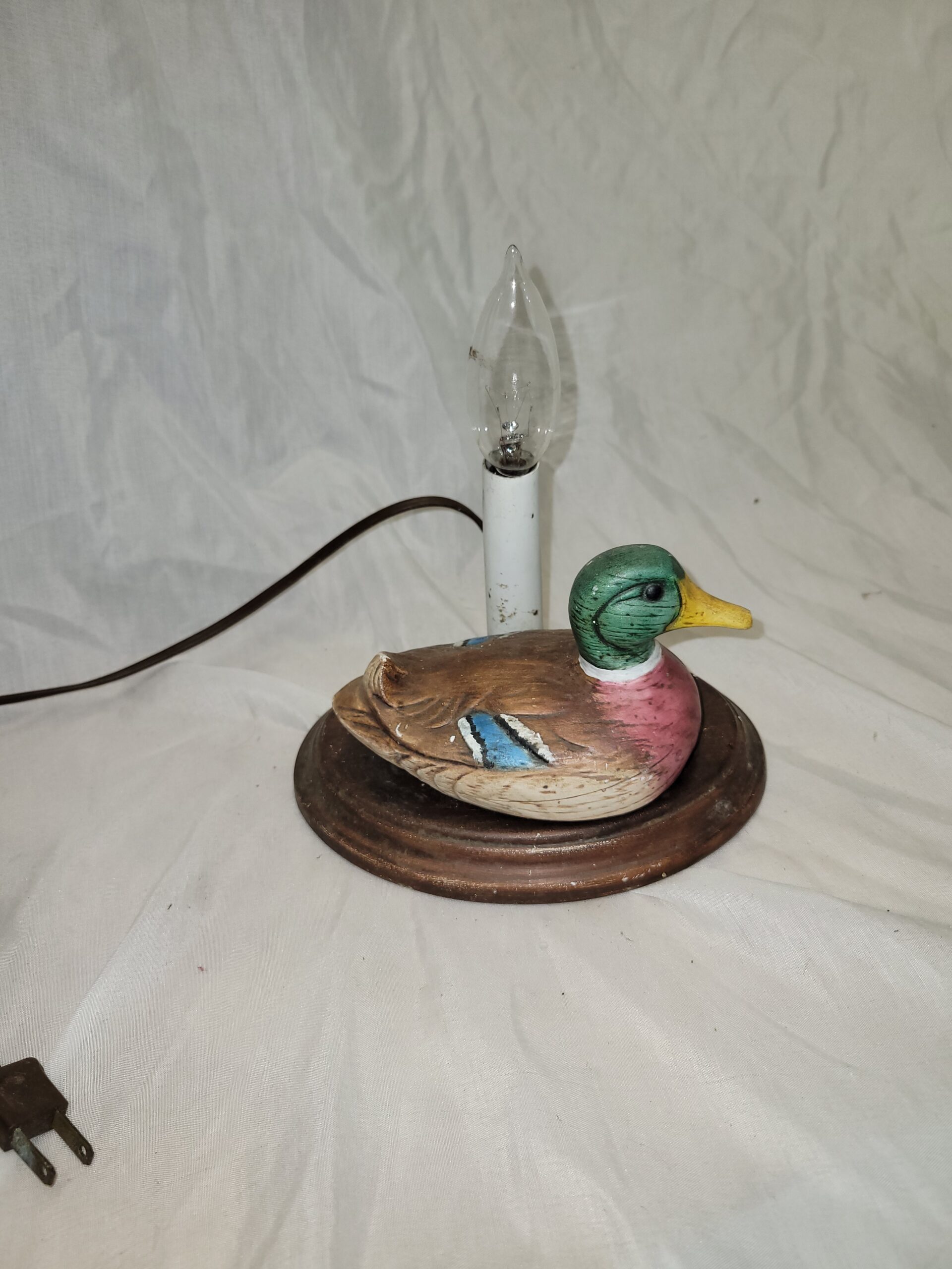 Vintage duck decoy lamp Store800